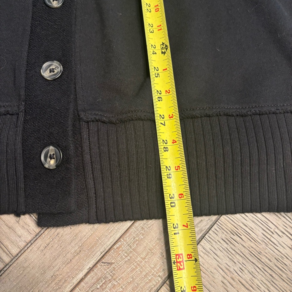 Aerie Black Getaway Cardigan Sweatshirt Size Large NWT - Picture 13 of 16